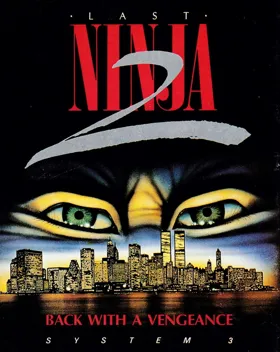 Last Ninja 2 (UK) (2 faces) (1988) box cover front